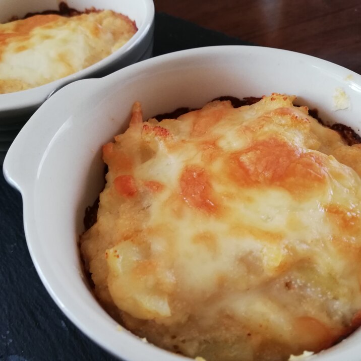 めんたいポテトのオーブン焼き